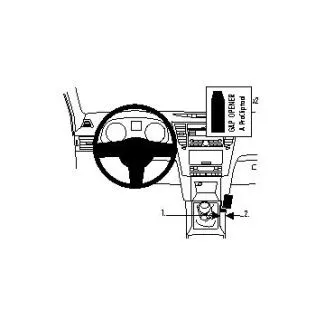 Brodit Proclip Monteringsbeslag - Subaru Legacy 10-14 og Outback 10-14