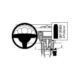 Brodit Proclip Monteringsbeslag - Porsche Panamera 10-17