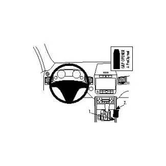 Brodit Proclip Monteringsbeslag - Volkswagen Touareg 11-18