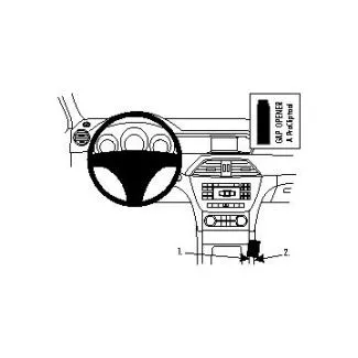 Brodit Proclip Monteringsbeslag - Mercedes Benz C-Class (180-320) 11-14