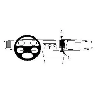Brodit Proclip Monteringsbeslag - Saab 900 83-93