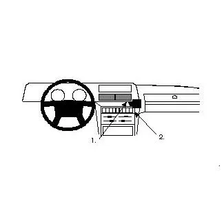 Brodit Proclip Monteringsbeslag - Volvo 240 81-97