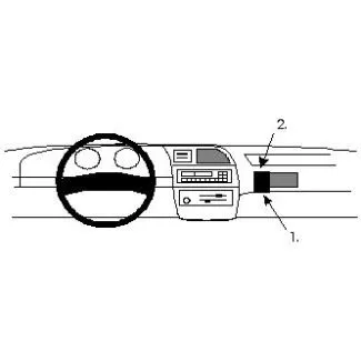 Brodit Proclip Monteringsbeslag - Ford Explorer 93-94