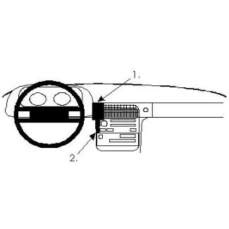 Brodit Proclip Monteringsbeslag - Porsche 928 78-95