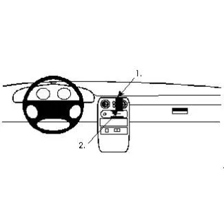 Brodit Proclip Monteringsbeslag - Mazda Miata 89-93 og Mazda MX-5 89-93