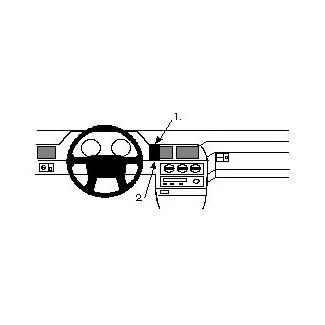 Brodit Proclip Monteringsbeslag - Volvo 960 95-96, S90 97-98 og V90 97-98