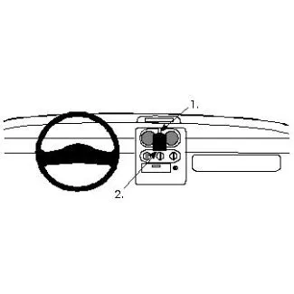 Brodit Proclip Monteringsbeslag - Renault Twingo 95-05
