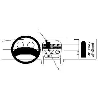 Brodit Proclip Monteringsbeslag - Opel Combo 95-01 og Corsa 93-00