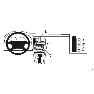 Brodit Proclip Monteringsbeslag - Lexus ES Series 97-01