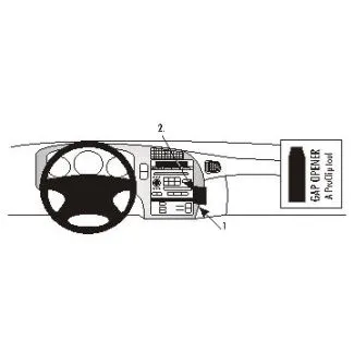 Brodit Proclip Monteringsbeslag - Saab 9-5 98-06