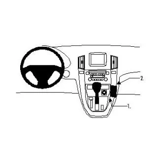 Brodit Proclip Monteringsbeslag - Lexus RX Series 99-03