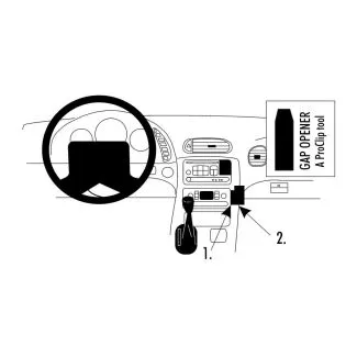 Brodit Proclip Monteringsbeslag - Chevrolet Corvette 97-04