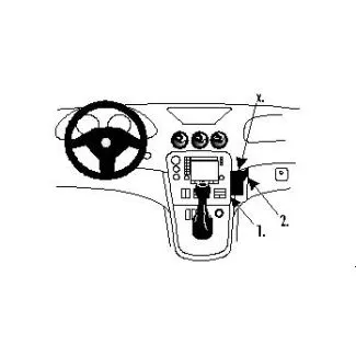 Brodit ProClip Monteringsbeslag - Alfa Romeo 166 99-07