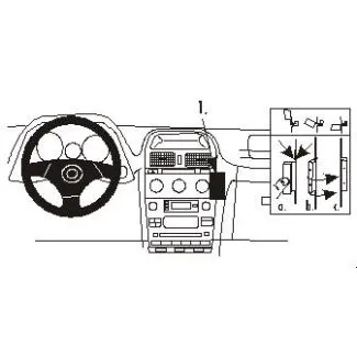 Brodit Proclip Monteringsbeslag - Lexus IS Series 01-05