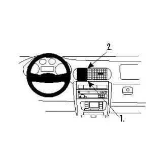 Brodit Proclip Monteringsbeslag - Seat Leon 00-05 og Toledo 99-03