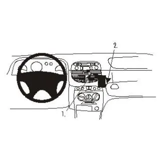 Brodit Proclip Monteringsbeslag - Fiat Punto 00-03