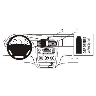 Brodit Proclip Monteringsbeslag - Ford Taurus 00-07