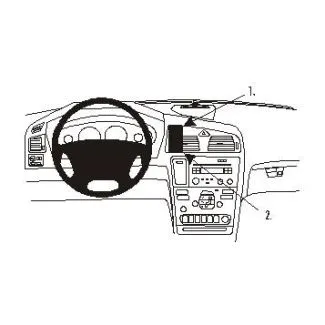 Brodit Proclip Monteringsbeslag - S60 00-10, V70 N 00-08 og XC70 00-07