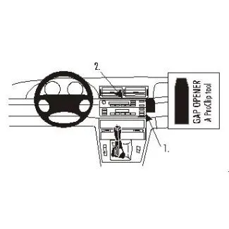 Brodit ProClip Monteringsbeslag - BMW 3-Series M3 E46 98-04 og BMW Compact 01-07