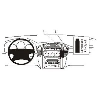 Brodit Proclip Monteringsbeslag - Toyota Highlander 01-07