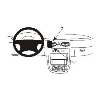 Brodit Proclip Monteringsbeslag - Mercedes Benz A-Class 01-04