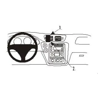 Brodit Proclip Monteringsbeslag - Chevrolet Trail Blazer 02-09