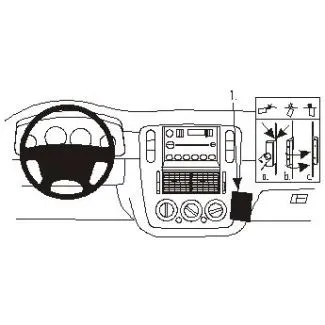Brodit Proclip Monteringsbeslag - Ford Explorer 02-05