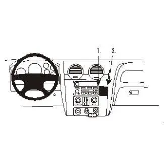 Brodit Proclip Monteringsbeslag - GMC Envoy 02-10