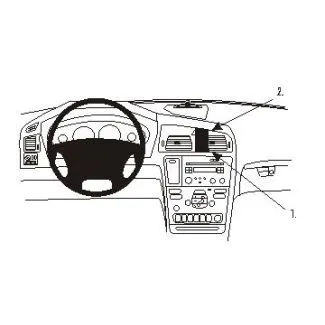 Brodit Proclip Monteringsbeslag - S60 00-10, V70 N 00-08 og XC70 00-07