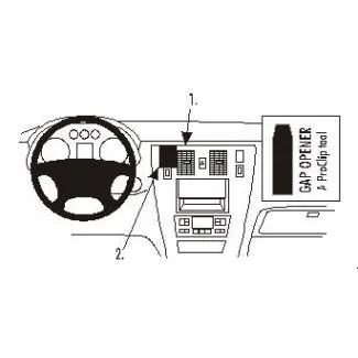 Brodit Proclip Monteringsbeslag - Hyundai Terracan 02-07