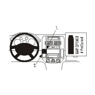 Brodit Proclip Monteringsbeslag - Volkswagen Polo 02-09