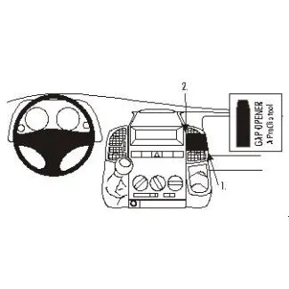 Brodit Proclip Monteringsbeslag - Citroen Jumper 02-06, Fiat Ducato 02-06 og Peugeot Boxer 02-06