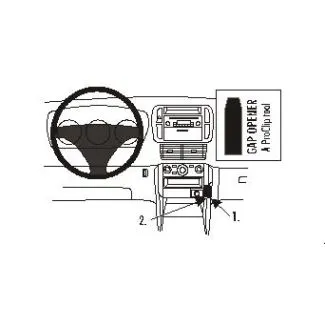Brodit Proclip Monteringsbeslag - Honda Pilot 03-08