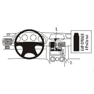 Brodit Proclip Monteringsbeslag - Subaru Forester 03-07
