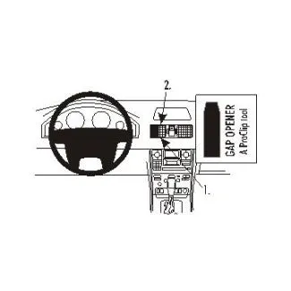 Brodit Proclip Monteringsbeslag - Volvo XC90 02-14