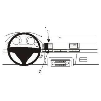 Brodit ProClip Monteringsbeslag - Audi A8 03-10 og Audi S8 03-10