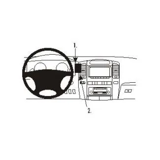 Brodit Proclip Monteringsbeslag - Lexus LX Series 03-07