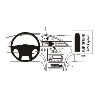 Brodit Proclip Monteringsbeslag - Chrysler Pacifica 04-09