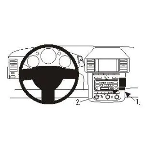 Brodit Proclip Monteringsbeslag - Nissan Murano 03-08