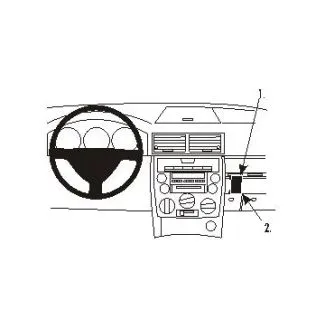 Brodit Proclip Monteringsbeslag - Mazda 2 03-07