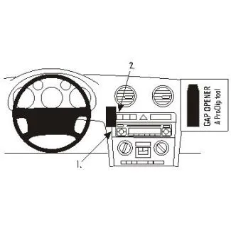 Brodit ProClip Monteringsbeslag - Audi A3 03-06 og Audi S3 03-06