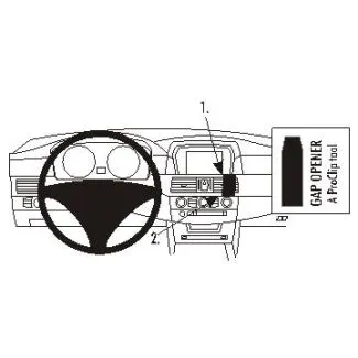 Brodit Proclip Monteringsbeslag - BMW 5-Series M5 E60, E61 04-10 (IKKE til M-Sport)