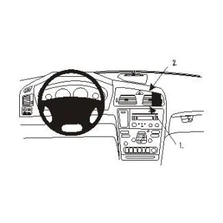 Brodit Proclip Monteringsbeslag - Volvo V70 00-08 og XC70 00-07