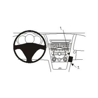 Brodit Proclip Monteringsbeslag - Mazda RX-8 04-08