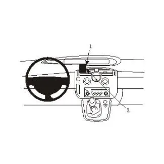 Brodit Proclip Monteringsbeslag - Renault Scénic 04-09