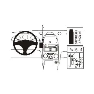 Brodit Proclip Monteringsbeslag - Toyota Celica 00-05