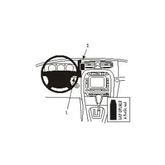 Brodit Proclip Monteringsbeslag - Jaguar XJ 03-09