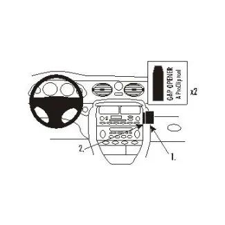 Brodit Proclip Monteringsbeslag - MG ZT 01-05 og Rover 75 99-05