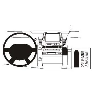 Brodit Proclip Monteringsbeslag - Toyota Prius 04-09