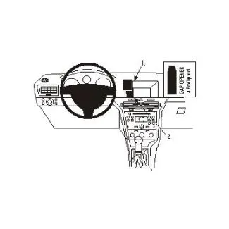 Brodit Proclip Monteringsbeslag - Opel Astra 04-09